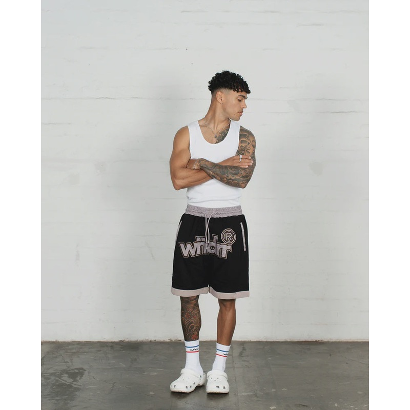 WNDRR OFFCUT SHORT BLK/GOLD|S|M|L|XL|XXL