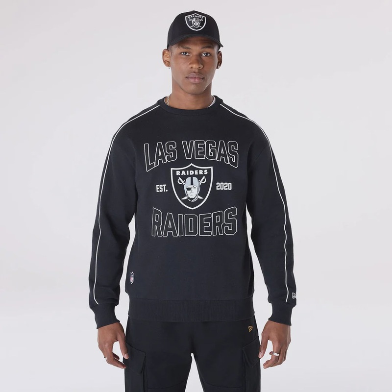 60596376 NE RAIDERS CREW|S|M|L|XL|XXL