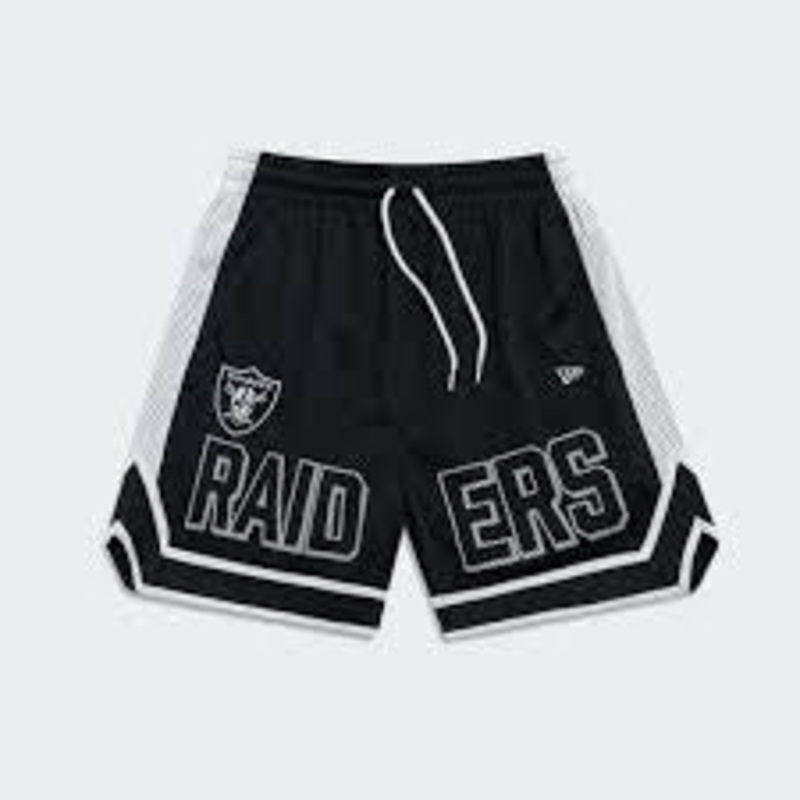 60596395 NE RAIDERS GRAPHIC SHORTS