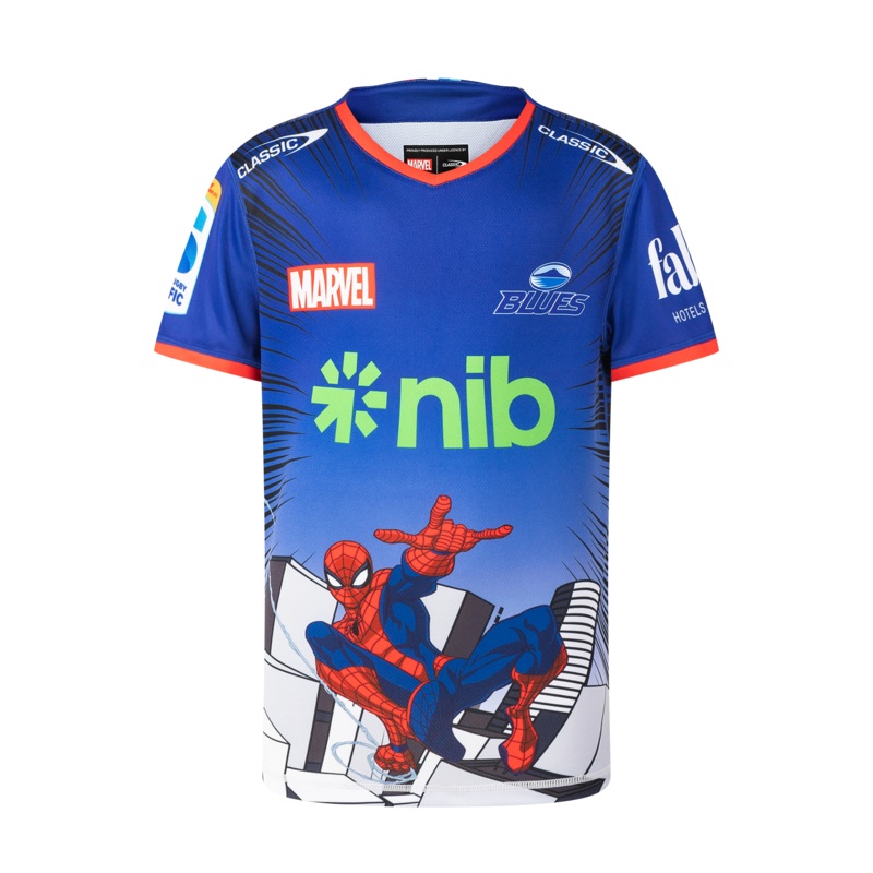 MARVEL BLUES SPIDERMAN TEE K|6|8|10|12|14