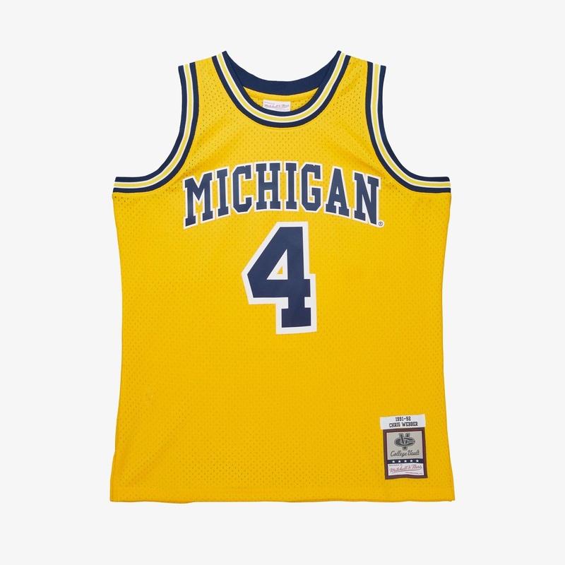 MNUM6223 MICHIGAN SINGLET YELLOW