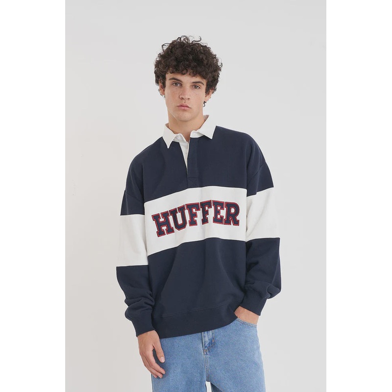 MSH51S4701 HUFFER GRAND RUGBY|S|M|L|XL|XXL