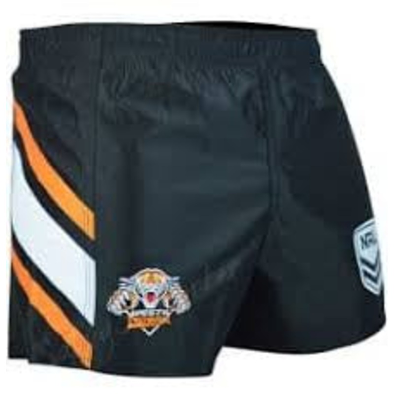 NSH24WT WEST TIGERS SHORTS|S|M|L|XL|XXL|3XL|4XL|5XL
