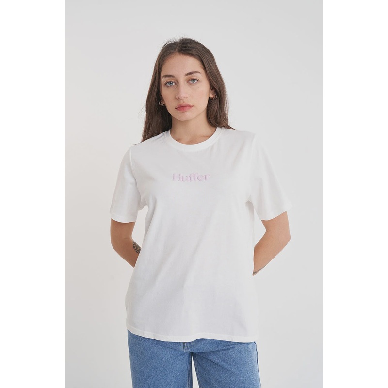 WTE51S5416C HUFFER CLASIC TEE CHALK