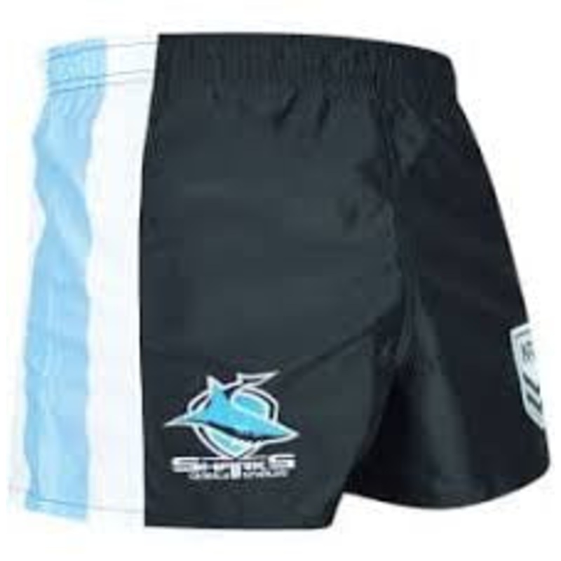 NSH24MCS SHARKS NRL SHORTS|M|L|XL|XXL|3XL|4XL
