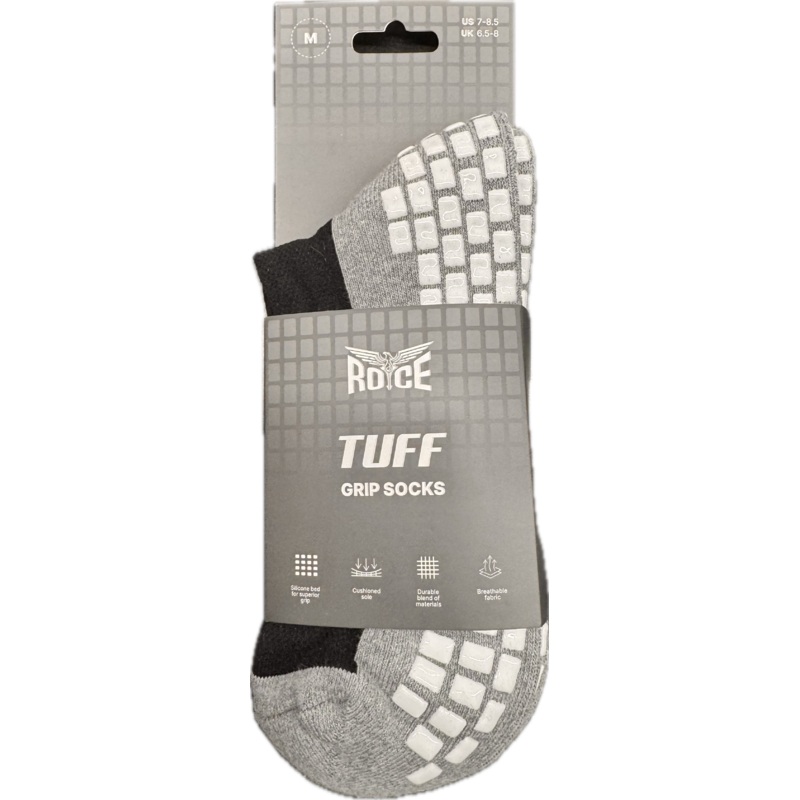 ROYCEBLK ROUCE GRIP SOCKS BLACK