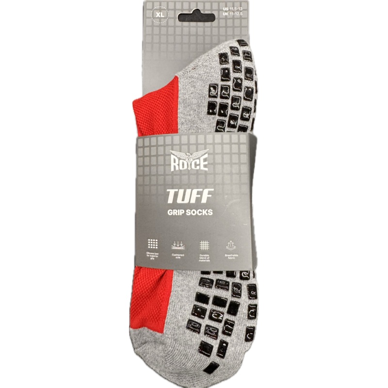 ROYCERED ROYCE GRIP SOCKS RED|5-6US|7-8.5US|9-10.5US|11.5-13US