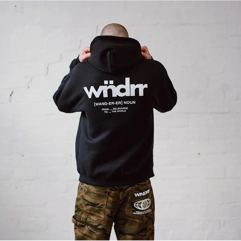 W25EE010BLK WNDRR WORLD HOOD|M|L|XL|2XL|3XL