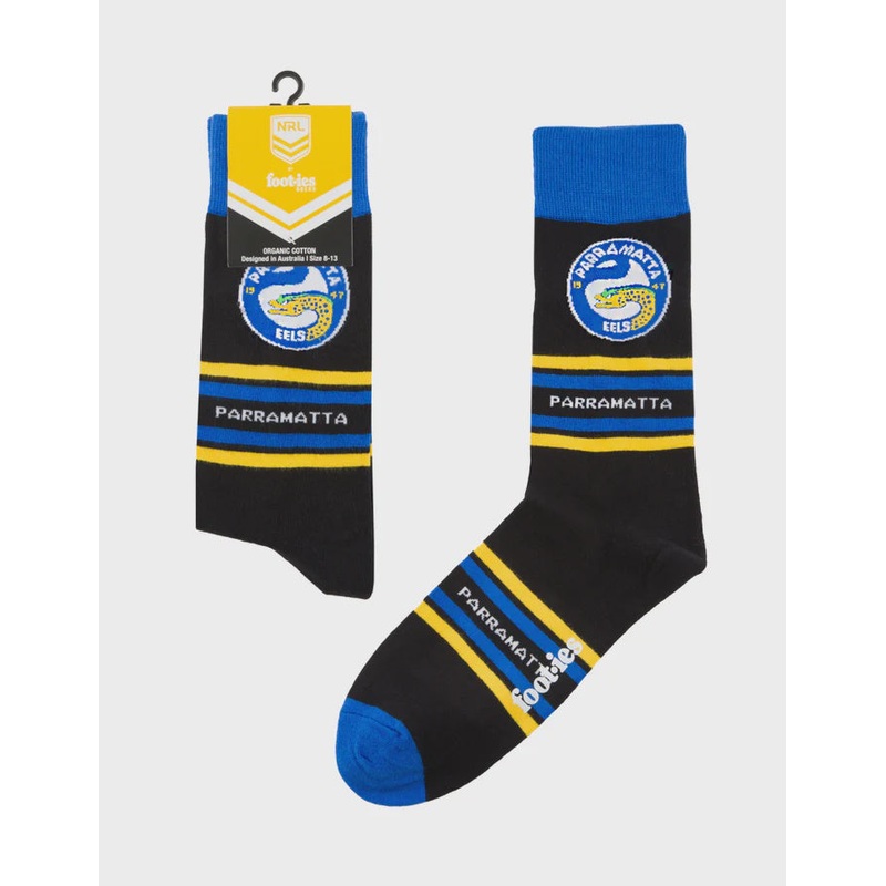 FPAR1150 EELS STRIPE SOCK|M/L (MEN’S 8-13)
