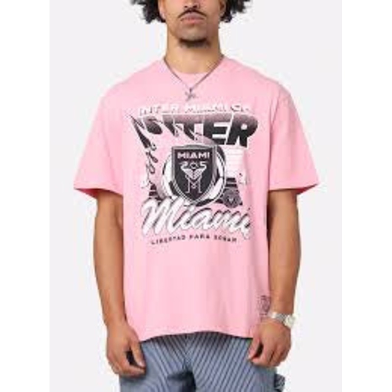 MNIM3598 FLAMING BALL TEE MESSI