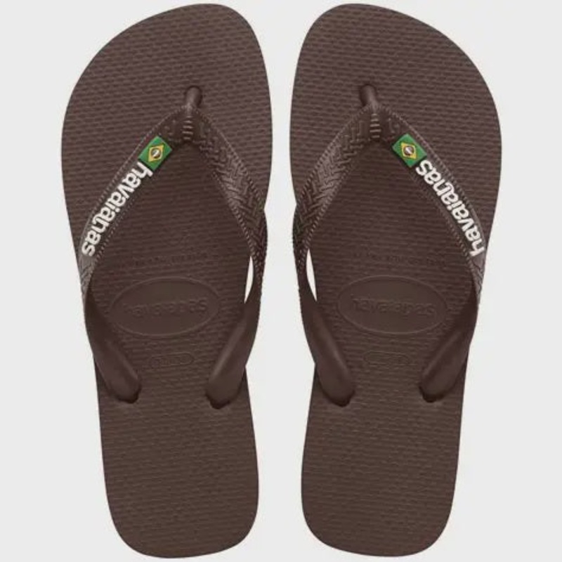 HAVAIANA TOP BROWN JANDALS|41/42|43/44|45/46
