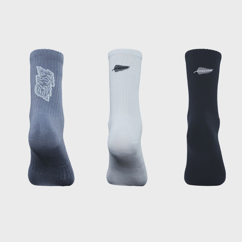 KWSOM25456 DYNASTY KIWI SOCKS 3PK