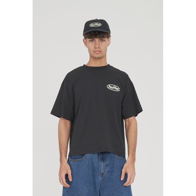 MTE54S5503 HUFFER BLOCK CROP TEE