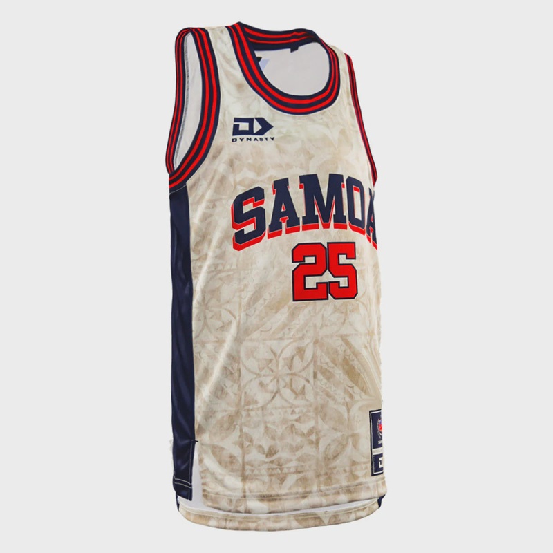 TSSIM25003 DYNASTY SAMOA BBALL SINGLET