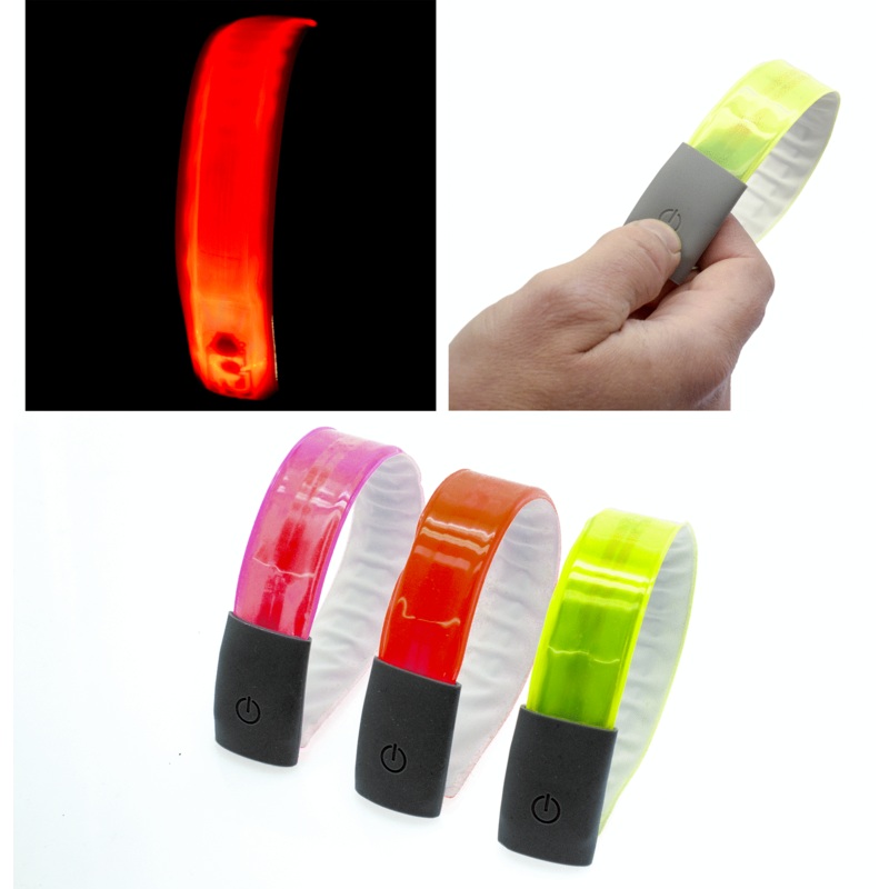 49North 4-Led Reflective Snap On Band