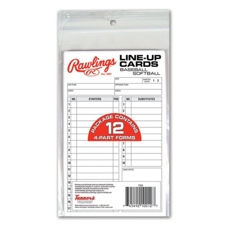 Line-Up Card Pack