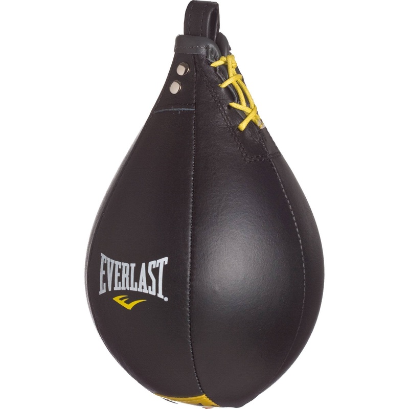 Leather Speed Bag|BLACK|10″ X 7″