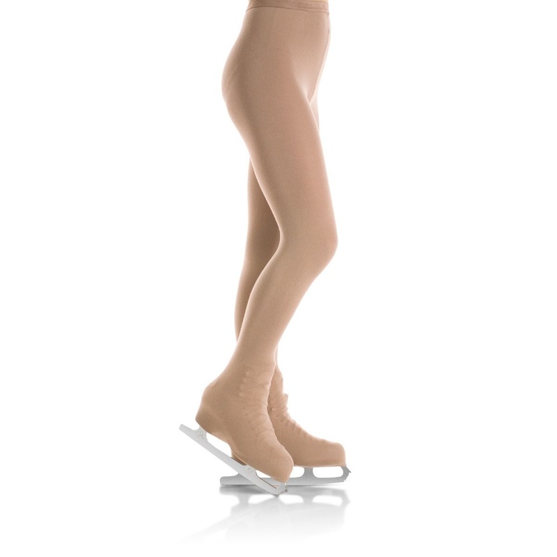Youth Boot Cover With Velcro Figure Skating Tights
