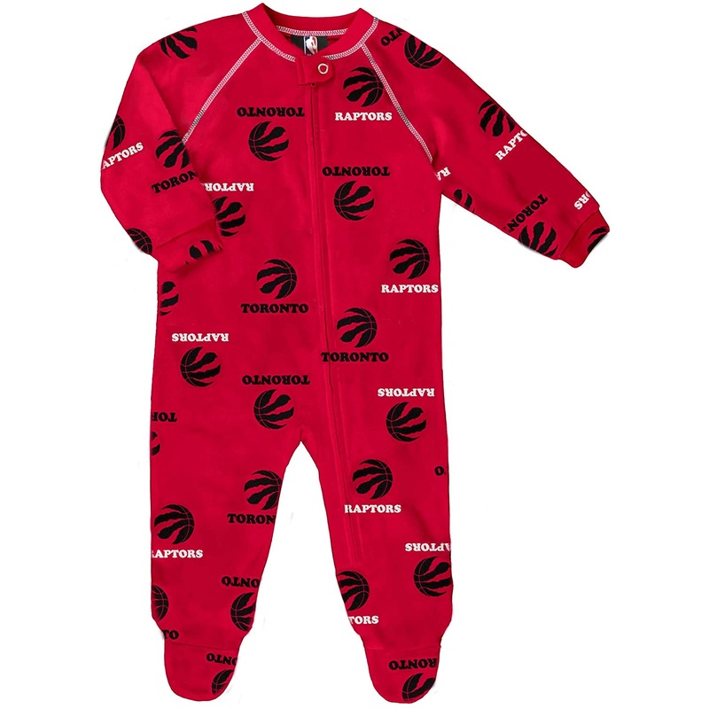 INFANT RAGLAN COVERALLS SLEEPER NBA