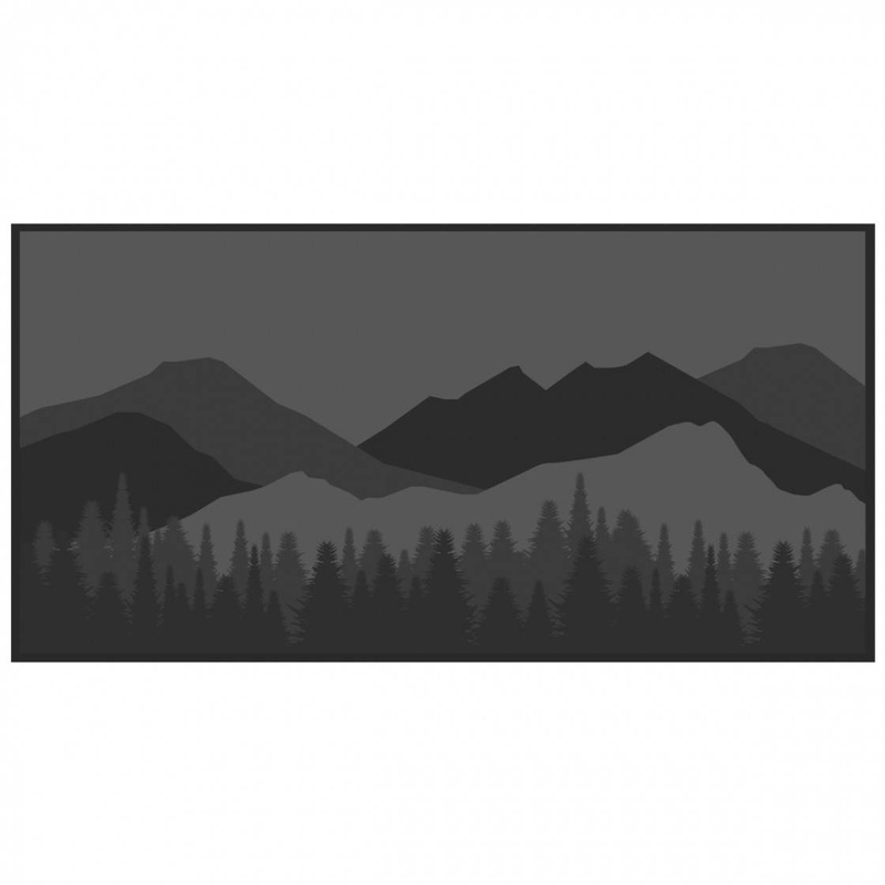 Mountain Wilderness Outdoor Mat – 18X9