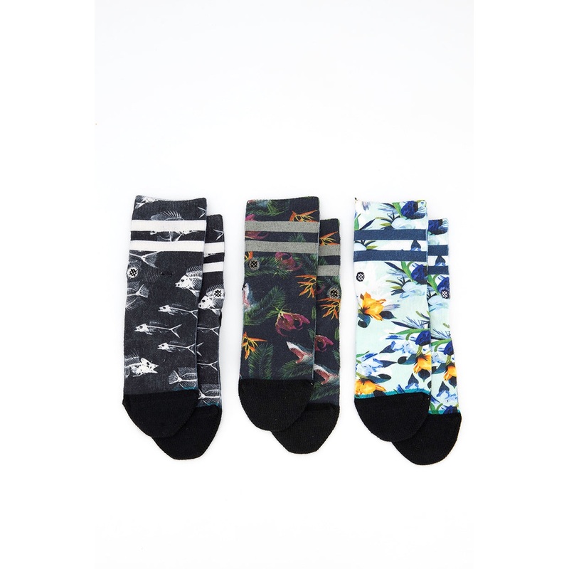 WIPEOUT BOX SET TODDLER SOCKS|MULTI|2-4