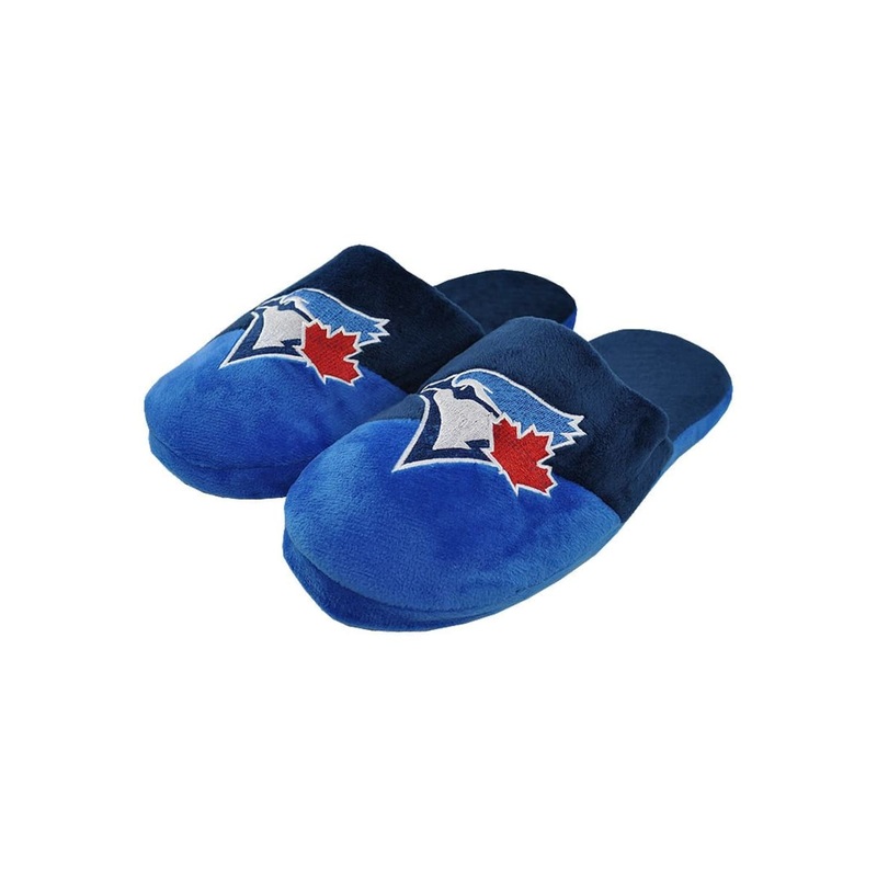 Big Logo Adult Slippers- Toronto Blue Jays