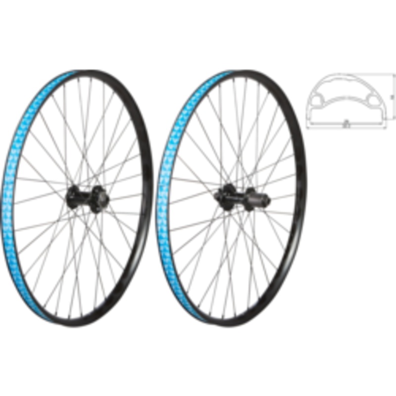 49North 26 Rim & Disc Rear Wheel (Freewheel/Nutted)