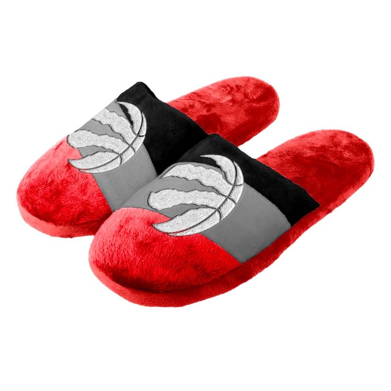 Big Logo Youth Slippers- Toronto Raptors