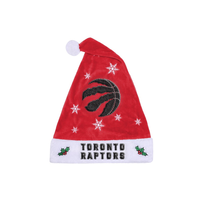 Colourblock Santa Hat- Toronto Raptors