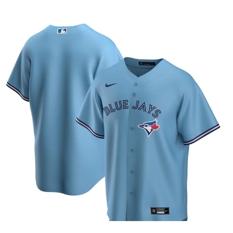 Customized Jays Horizon Blue Men’s Jersey