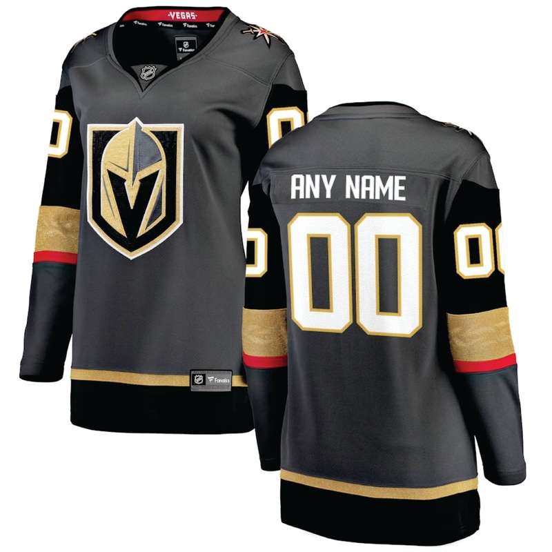 CUSTOMIZED WOMEN’S BREAKAWAY  JERSEY VEGAS GOLDEN KNIGHTS