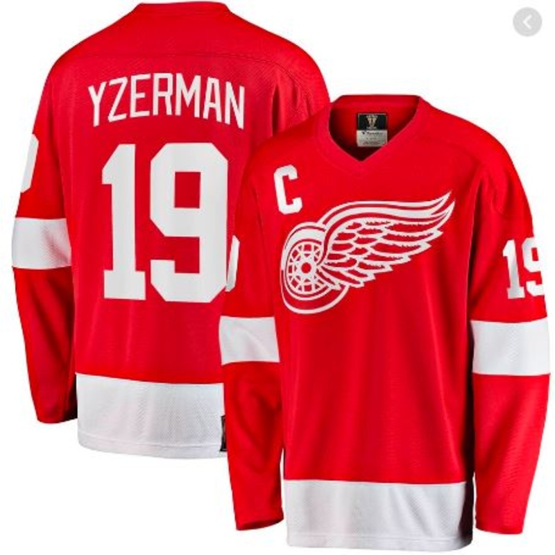 Detroit Red Wings Heritage Jersey – Yzerman