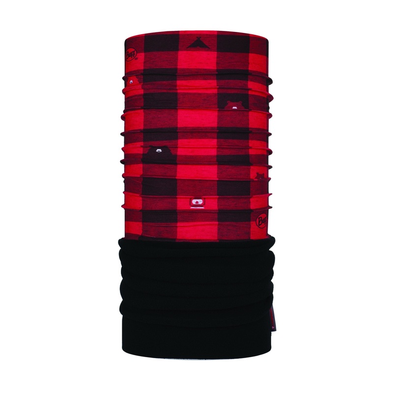 JUNIOR POLAR NECK TUBE CAMP BEAR MULTI