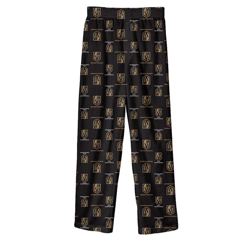 CHILD TEAM LOGO PRINT PAJAMA PANT – VEGAS GOLDEN KNIGHTS