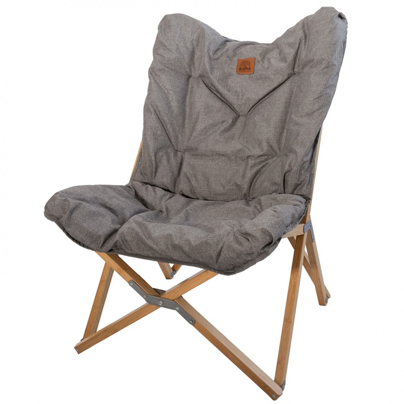 Yoho Bamboo Butterfly Chair|HEATHER GREY