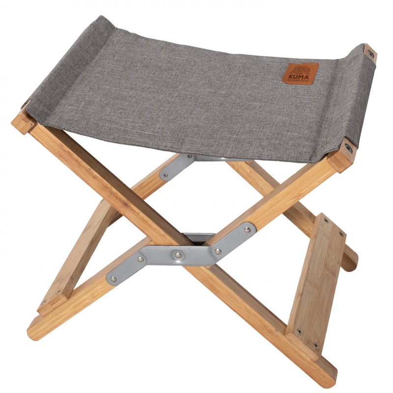 Yoho Bamboo Stool|HEATHER GREY