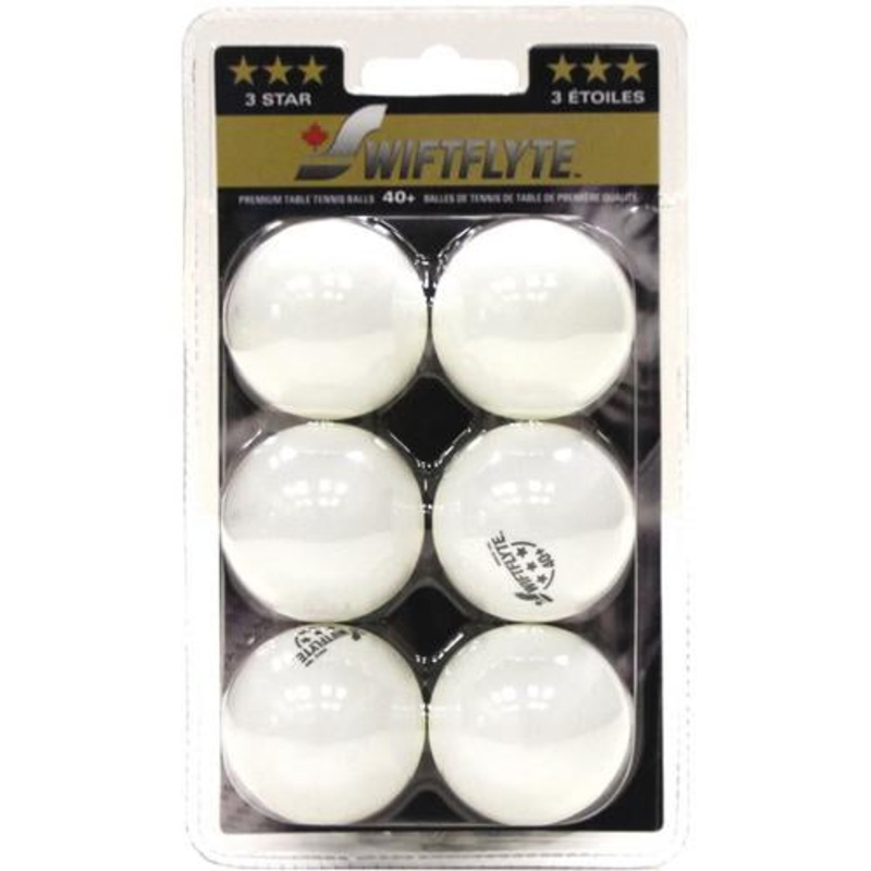 40+ 3 Star White Balls