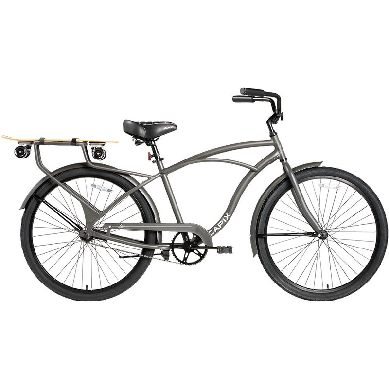 Capix Lagoa Cruiser Bike (26)|BLACK|26″