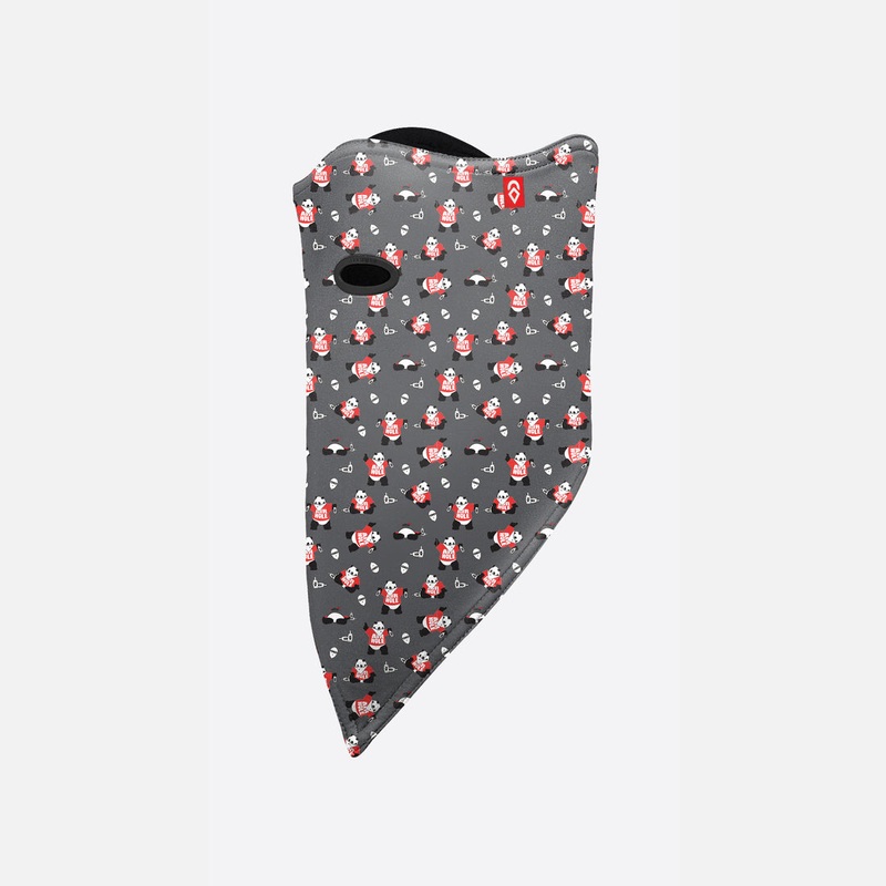 Facemask Standard 10K Softshell- Party Panda