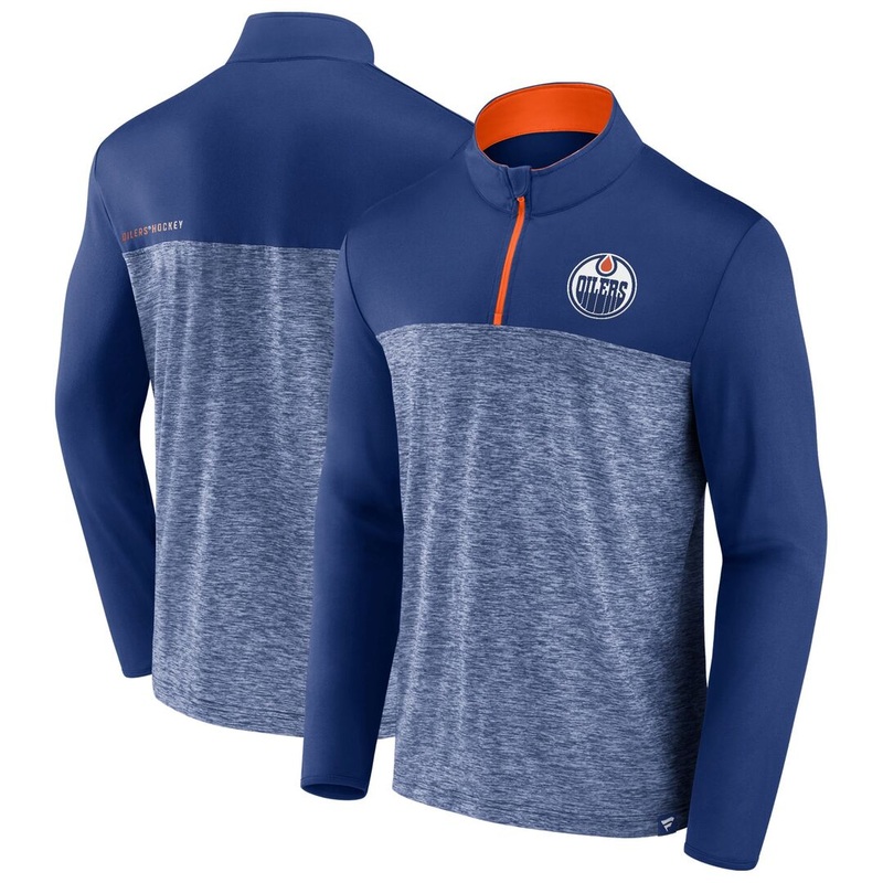 Iconic Defender 1/4 Zip|OILERS|M