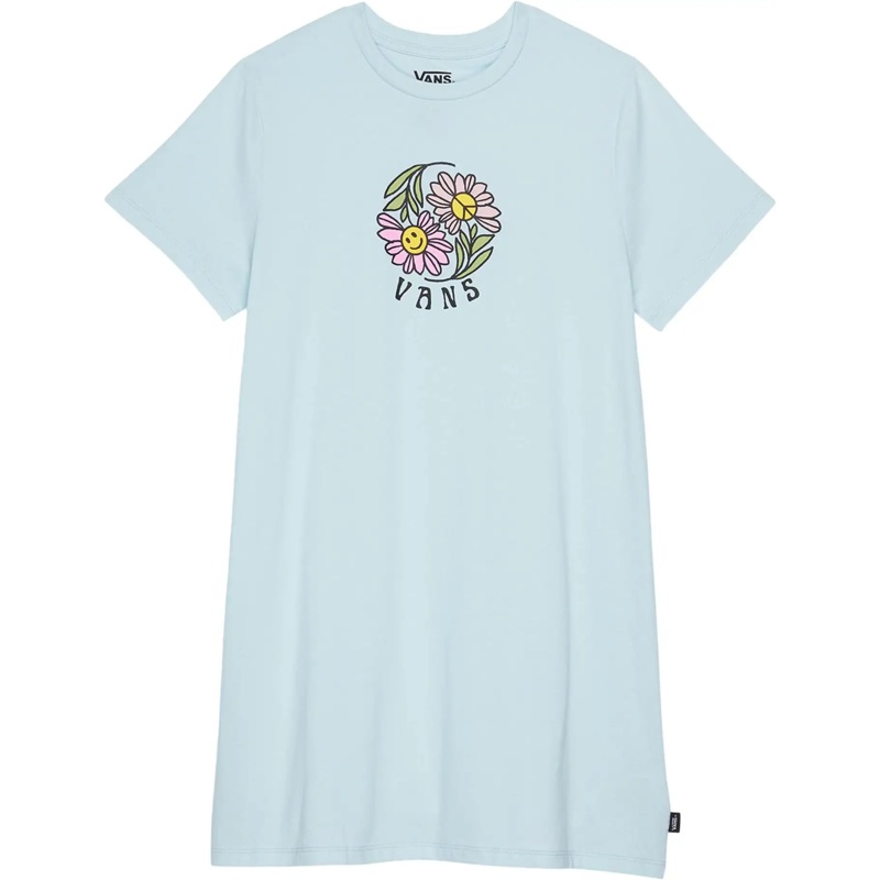 Kids Elevated Minds Tee Dress|BLUE GLOW|M|L|XL