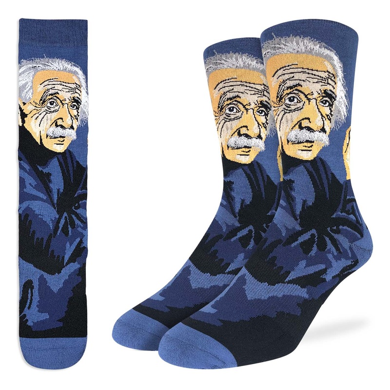 Men’s Albert Einstein Thinking Socks