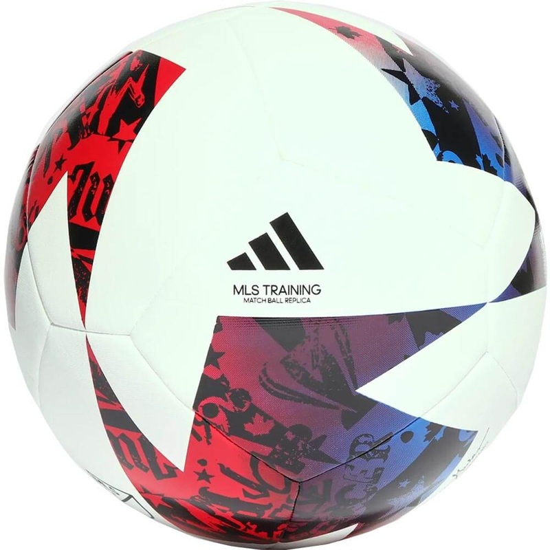 MLS Training Soccer Ball|WHITE/BLUE/RED|OS