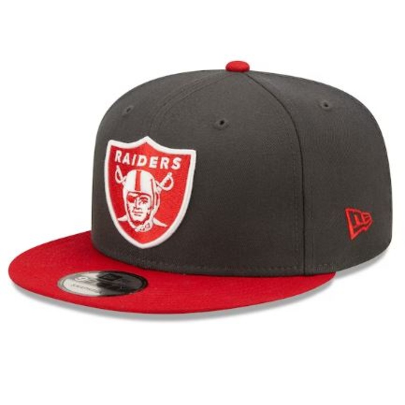 Two-Tone Color Pack 9FIFTY Graphite/Scarlet Snapback Hat NFL