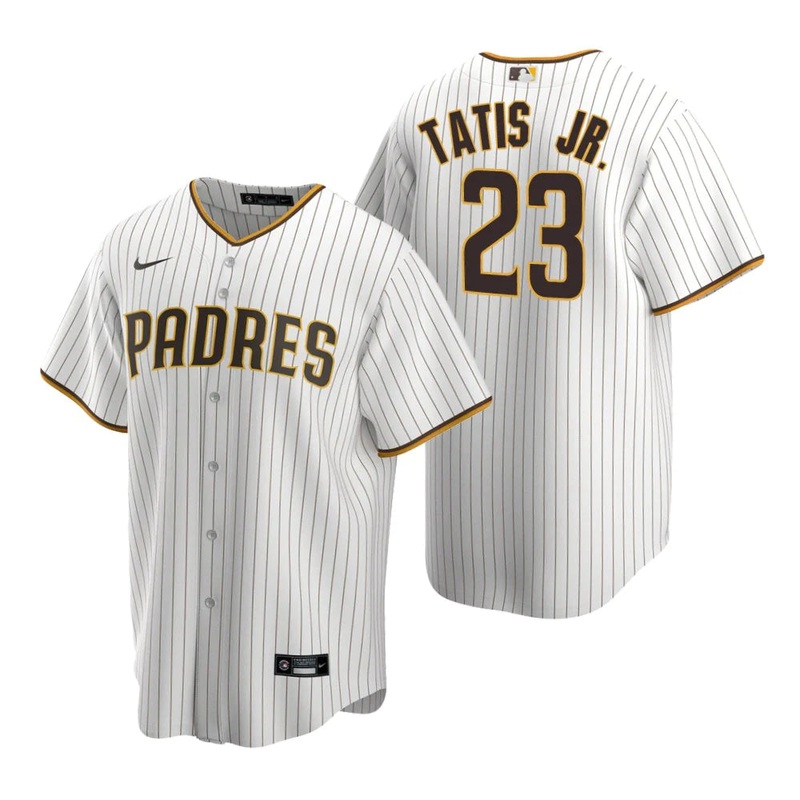 Men’s San Diego Padres Fernando Tatis Jr. Home Replica Jersey