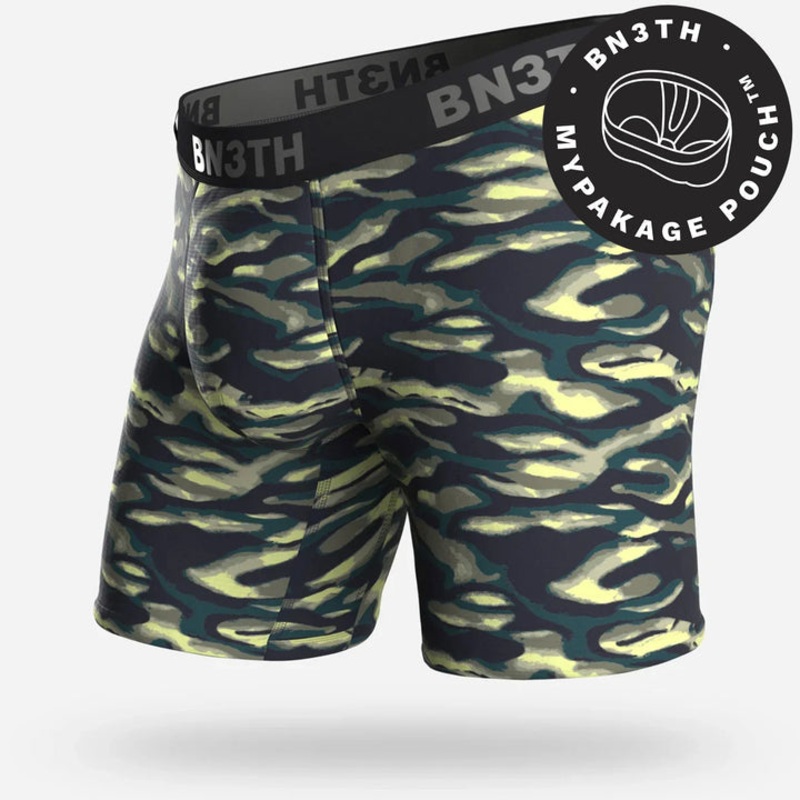 Pro Ionic + Boxer Brief – Watercolour Camo Cascade