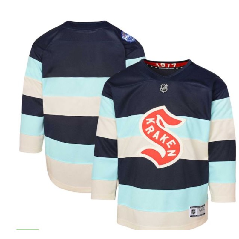 2024 Winter Classic Seattle Kraken Youth Jersey