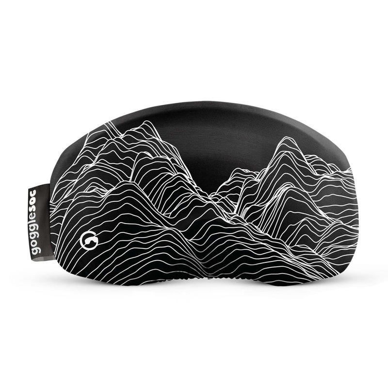 Contour Lines Soc Goggle Cover