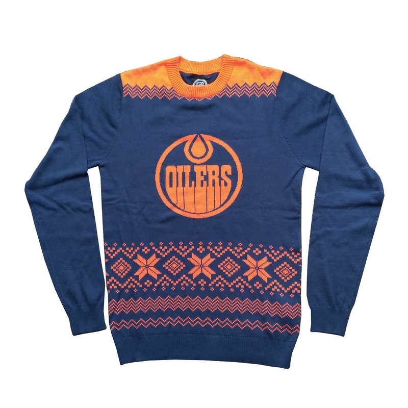 Edmonton Oilers Ugly Sweater|S|M|L|XL|XXL