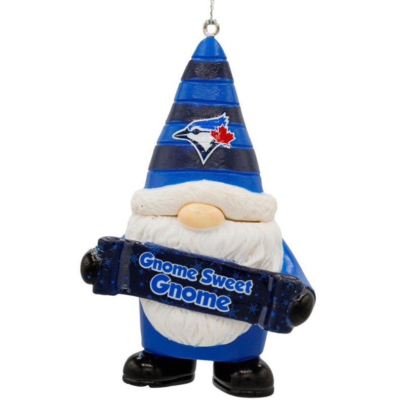 Gnome Sweet Gnome Christmas Ornament- Toronto Blue Jays